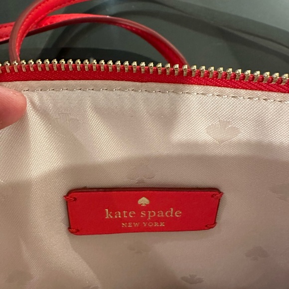 Kate Spade Bright Red Crossbody Bag - Picture 4 of 4
